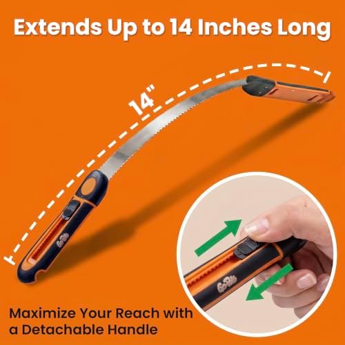 GoPets Deshedding Blade Rake, Adjustable Dog & Cat Dematting Grooming Tool - Image 5