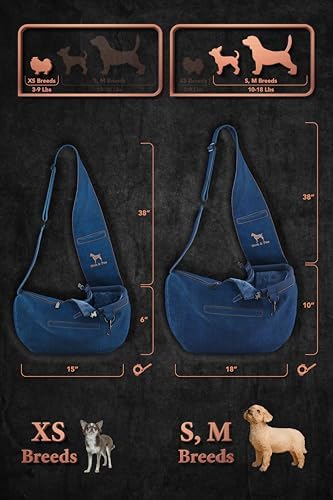 Noah & Paw Dog Carrier Sling for 3-10 lbs, Cat Carrier Bag - Image 4
