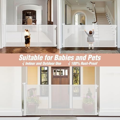 Reinforced 42" Extra Tall x 75" Wide Retractable Gate - Image 5