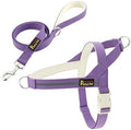 Plutus Pet Cotton Dog Harness and Leash Set, Reflective and Soft Padded by PLUTUSPET