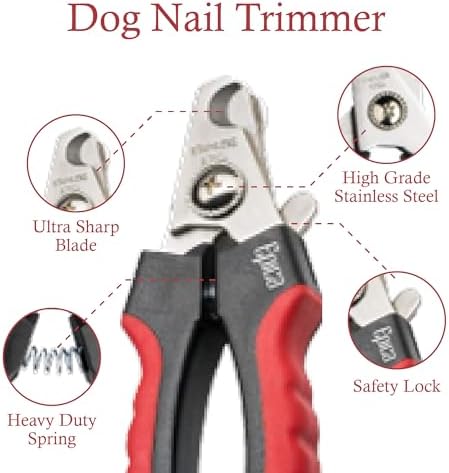 Epica Dog and Cat Nail Clippers, Claw Trimmer, Safety Guard, Easy & Safe - Image 4