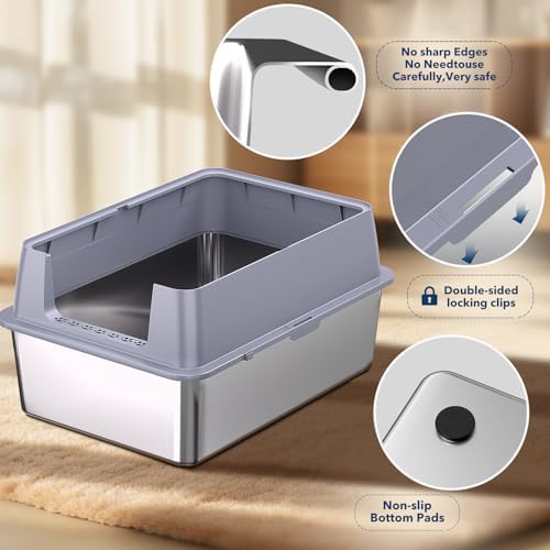 Stainless Steel Litter Box - Image 5
