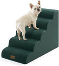 COZY KISS Wide Dog Stair for Small Dog 22.6" H, Pet Ramp for High Bed by COZYKISS