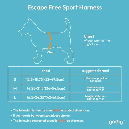 Gooby Escape Free Sport Dog Harness, Choke-Free - Image 4