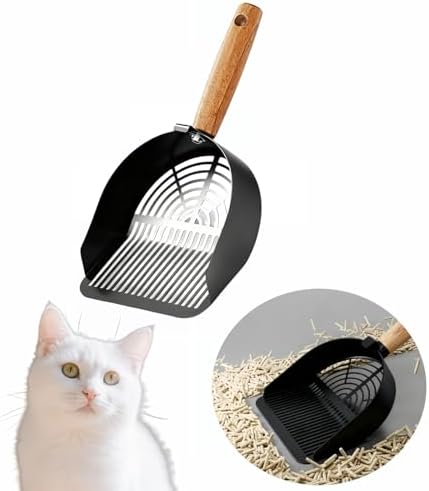 Chinshwehaw Premium Stainless Steel Cat Litter Scoop-Triple Guard by Chinshwehaw