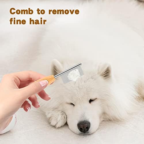 DLUGOPIS 4 In Pet Face and Finishing Comb - Image 4