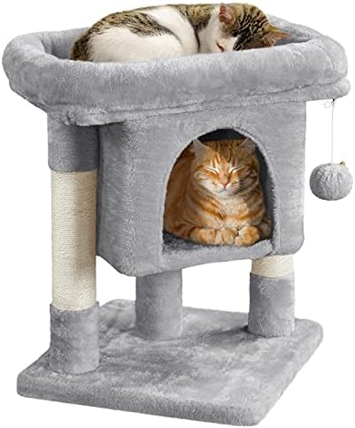 Yaheetech 23.5in Small Low-Profile Cat Tree Condo by Yaheetech