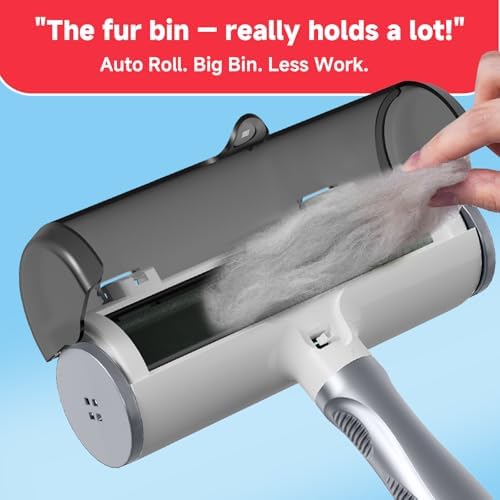NVNAN Pet Hair Remover Roller and Grooming Glove Set - Image 3
