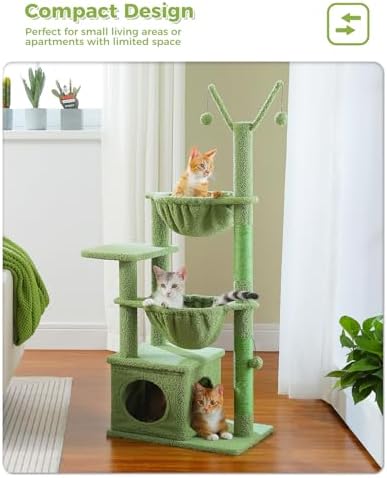MUTTROS Cactus Cat Tree, 47.6" Cat Tower - Image 7