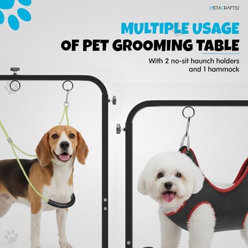 Dog Grooming Arm with Hammock – 42" Adjustable Dog Grooming Stand with Clamp - Image 5