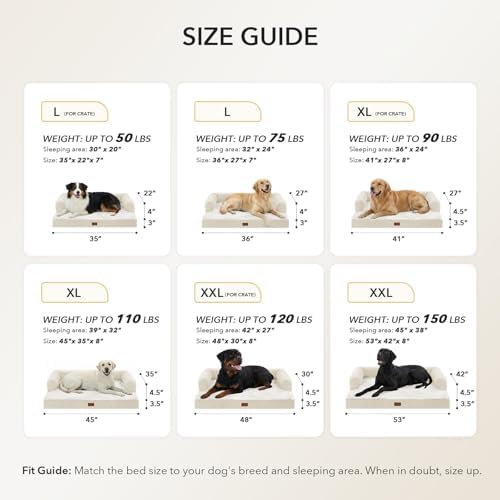 Orthopedic Washable Dog Bed for Large Dogs - Image 5