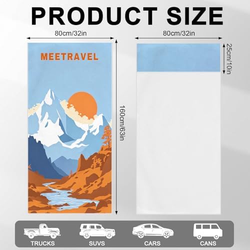 2 Pack Car Towels Seat Cover - Image 3