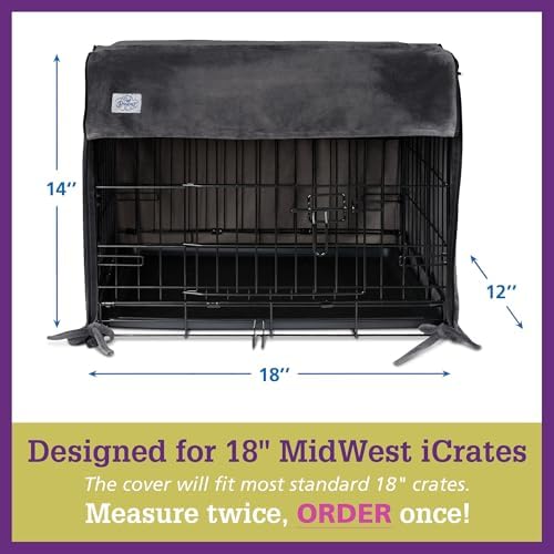 Pet Dreams Dog Crate Cover, X Small - Image 5