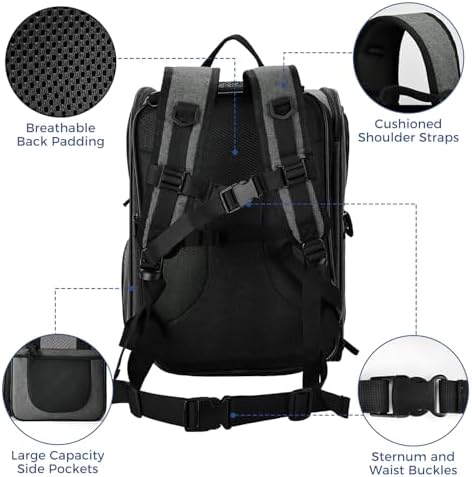 Apollo Walker Cat Carrier Backpack - Image 5