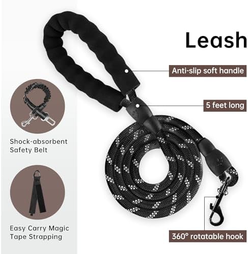 IVY&LANE No Pull Dog Harness for Small Dogs, Reflective Dog Vest Harness - Image 2