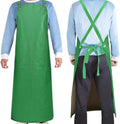 SHEOMERN Waterproof Rubber Apron, Lab Work, Dog Grooming Green by Sheomern