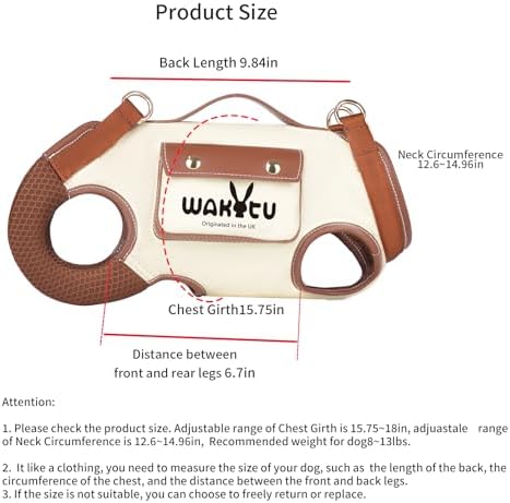 Wakytu Dog Lift Harness Dog Carrier Sling - Image 3