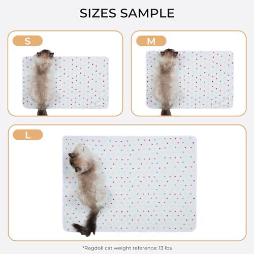 Luciphia 1 Pack 3 Blankets Super Soft Cute Dot Pattern Pet Blanket Flannel Throw - Image 3