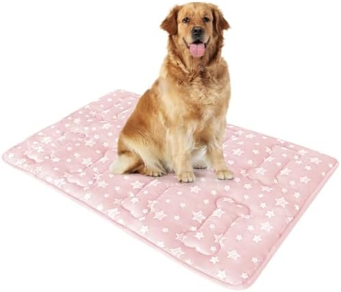 Dog Crate Pad Mat, Soft Dog Bed Mat by Moonsea