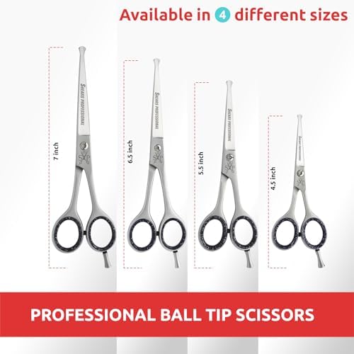 Dog Grooming Scissors, Hair Cutting Scissors, Straight - Image 7