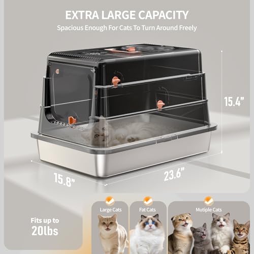 Stainless Steel Cat Litter Box - Image 2
