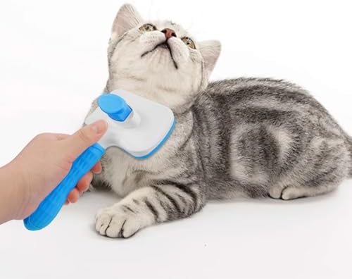Dog & Cat Brush, Self Cleaning Slicker Brush - Image 7