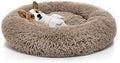 MIXJOY Orthopedic Dog Bed Comfortable Donut Cuddler Round Pet Beds Ultra Soft by MIXJOY