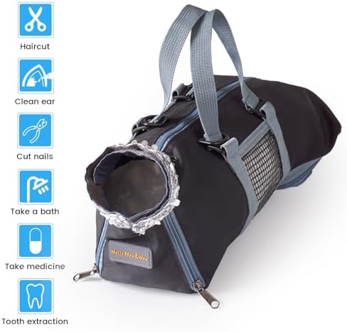 Cinf Cat Restraint Grooming Bag, Anti-Scratch Tool - Image 4