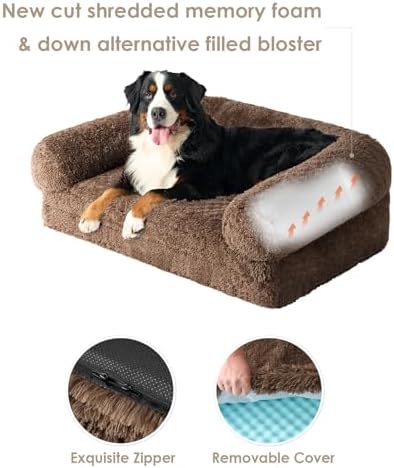 EHEYCIGA Orthopedic Foldable Human Dog Bed - Image 6