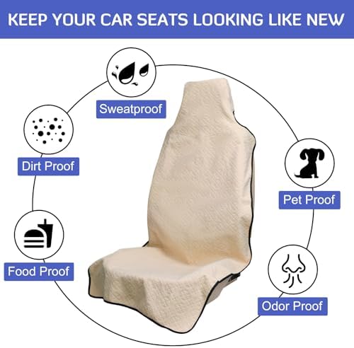 Waterproof Car Seat Cover Towel, Four-Leaf Clover - Image 4