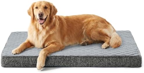 JOEJOY XL Dog Beds Large Sized Dog, Orthopedic Big Dogs Crate Bed by JOEJOY
