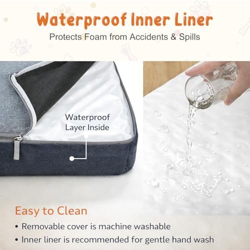 EMPSIGN Dog Bed Mat Crate Pad Mattress, Ultra Soft Pet Kennel - Image 5