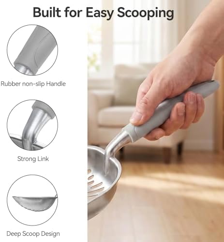 Cat Litter Scoop, Kitty Metal Scooper - Image 4