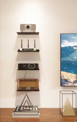 Floating Wall Shelves, 3.0mm Thick Aluminium Alloy Small Floating Shelf - Image 2