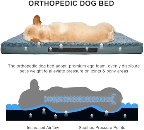 Orthopedic Dog Beds for Crate - Image 2