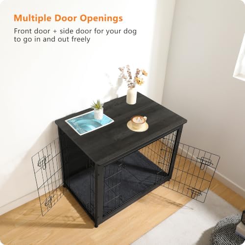 DWANTON 32.5" Dog Crate Furniture - Image 6