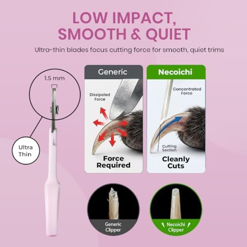 Necoichi Purrcision Stainless Steel Cat Nail Clipper, Made in Japan - Image 4