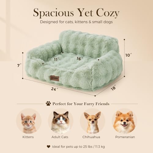 ZOMISIA Orthopedic Cat Couch Bed - Image 2