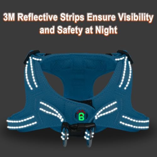 BARKBAY Small Dog Harness, No Pull Puppy Harness, Step-in Dog Vest - Image 6