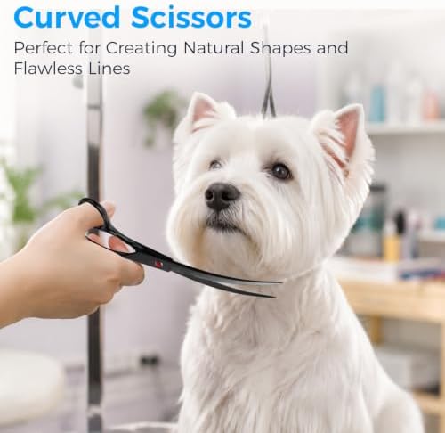 Dog Grooming Scissors, 5-in-1 Dog Scissors - Image 5