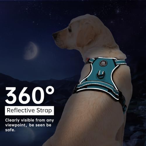 IVY&LANE No Pull Dog Harness for Large Dogs, Reflective Dog Vest Harness - Image 6