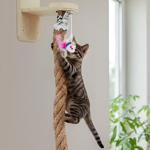 Weysat 2" x 4.92 ft Cat Climbing Rope - Image 5