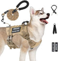No Pull Tactical Dog Harness Medium Sized Dog, Service Dog Vest by Yungaspy