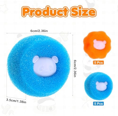 10 Pcs Reusable Pet Hair Remover - Image 2