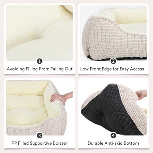 MIXJOY Rectangle Washable Orthopedic Dog Bed - Image 5