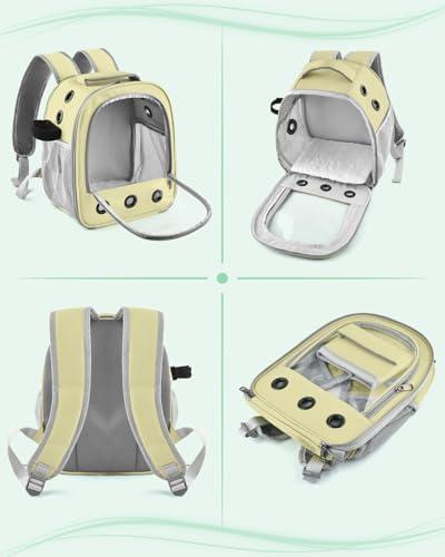 DBNESS Guinea Pig Carrier Backpack, Portable Rabbit Travel Carring Bag - Image 3
