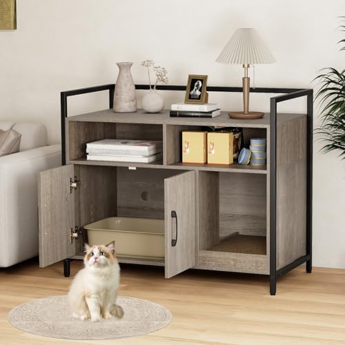 Giantex Cat Litter Box Enclosure - Image 2