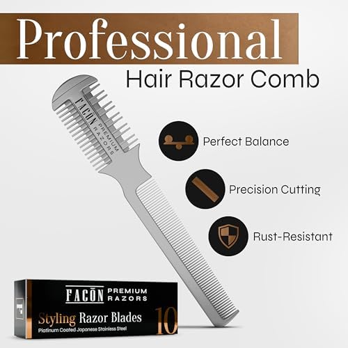 Facón Razor Comb for Hair Cutting - Image 2