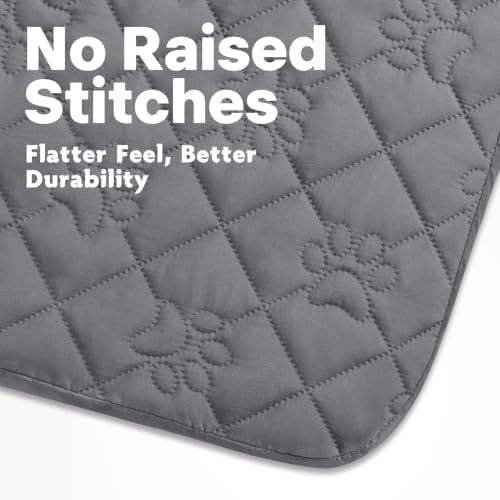 PAWFINITY Waterproof Dog Bed Cover Replacement, Fitted Sheet Washable - Image 4