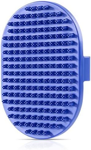 Dog bath brush, ROPO rubber massage dog shampoo brush, used by Petsupplies